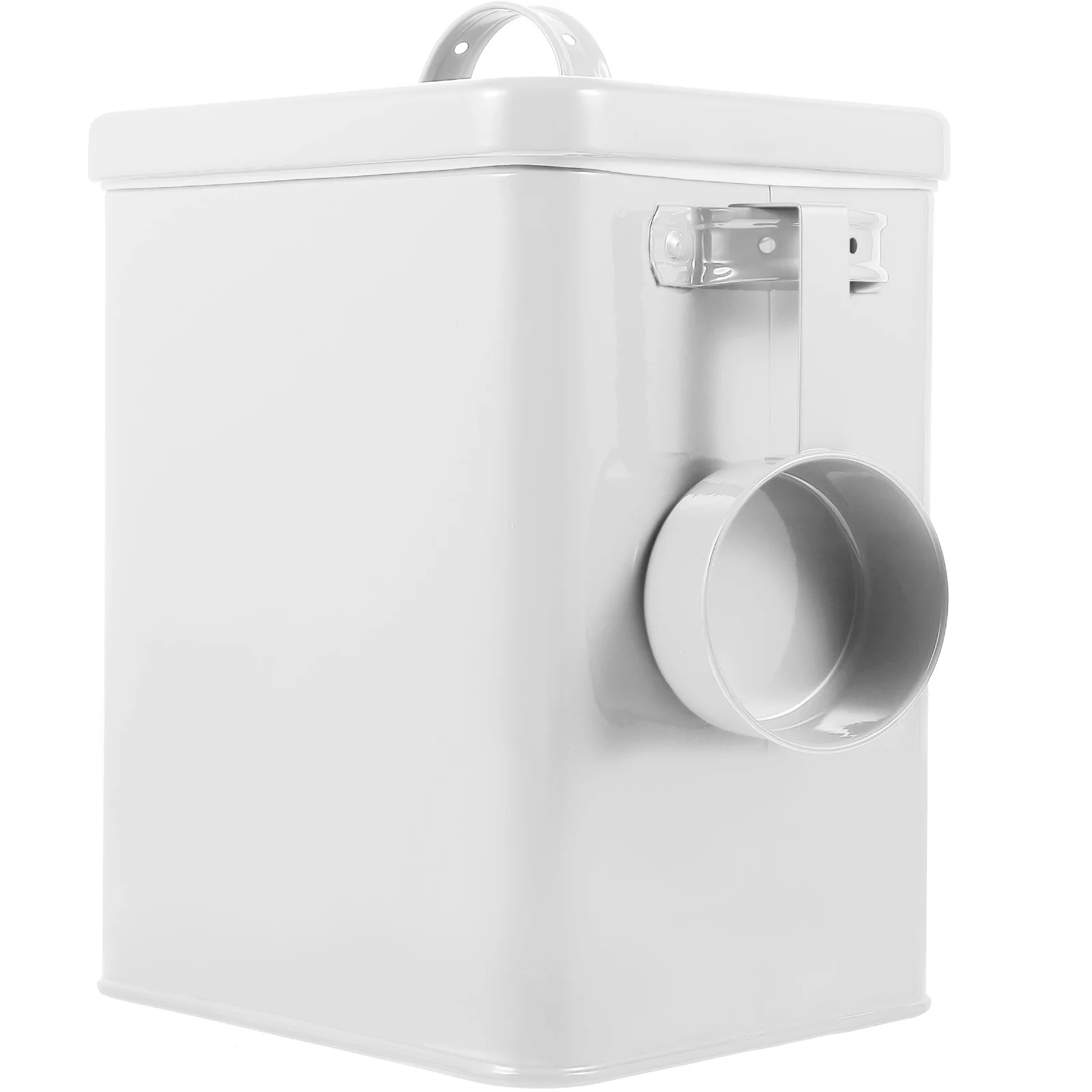 Metal Laundry Powder Canister Iron Airtight Container Large Capacity Kitchen Pantry Storage Containers for Organizing