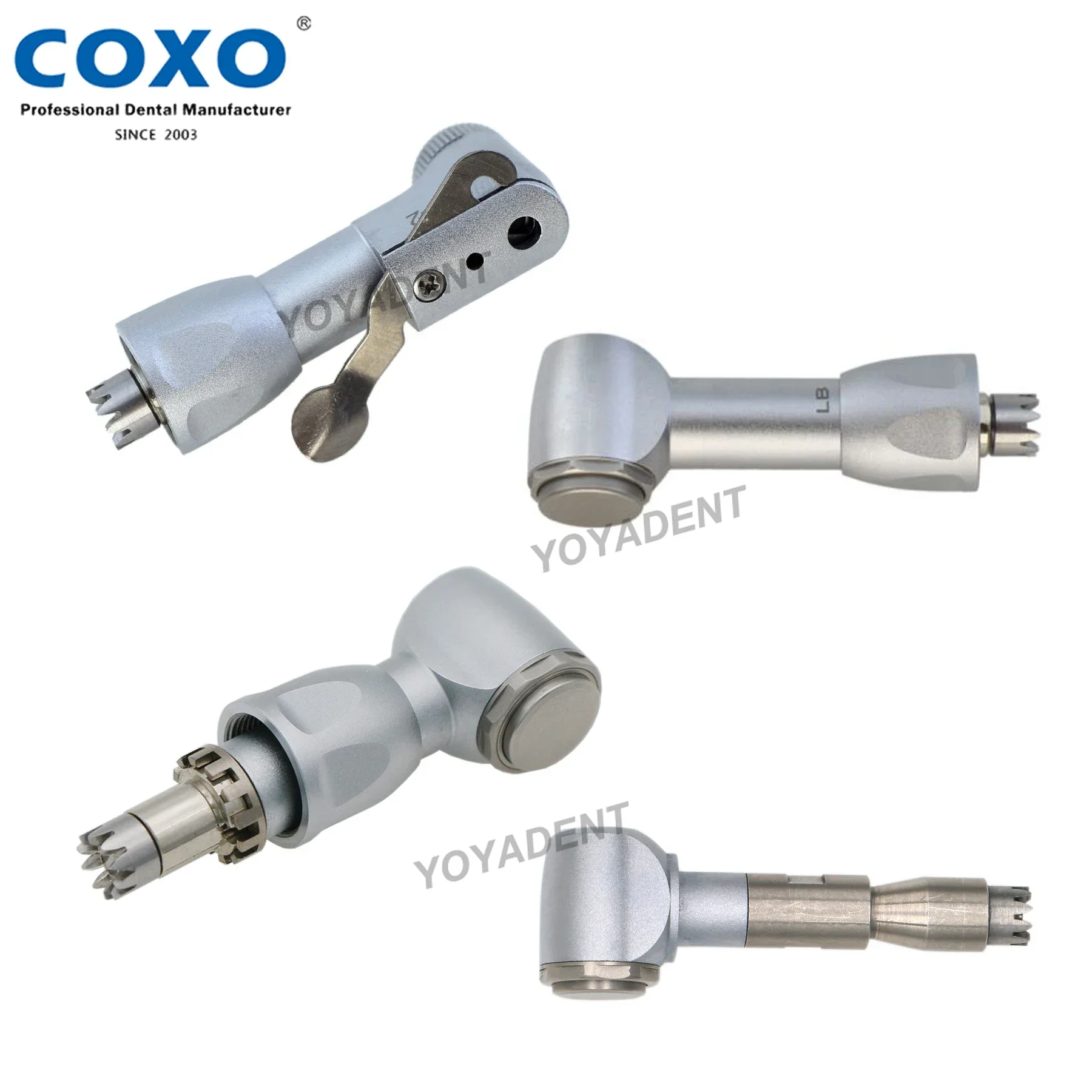 COXO YUSENDEN Dental Contra Angle Spare Head For Low Speed Handpiece Push Button/Latch Fit NSK Endo Reciprocating Handpiece