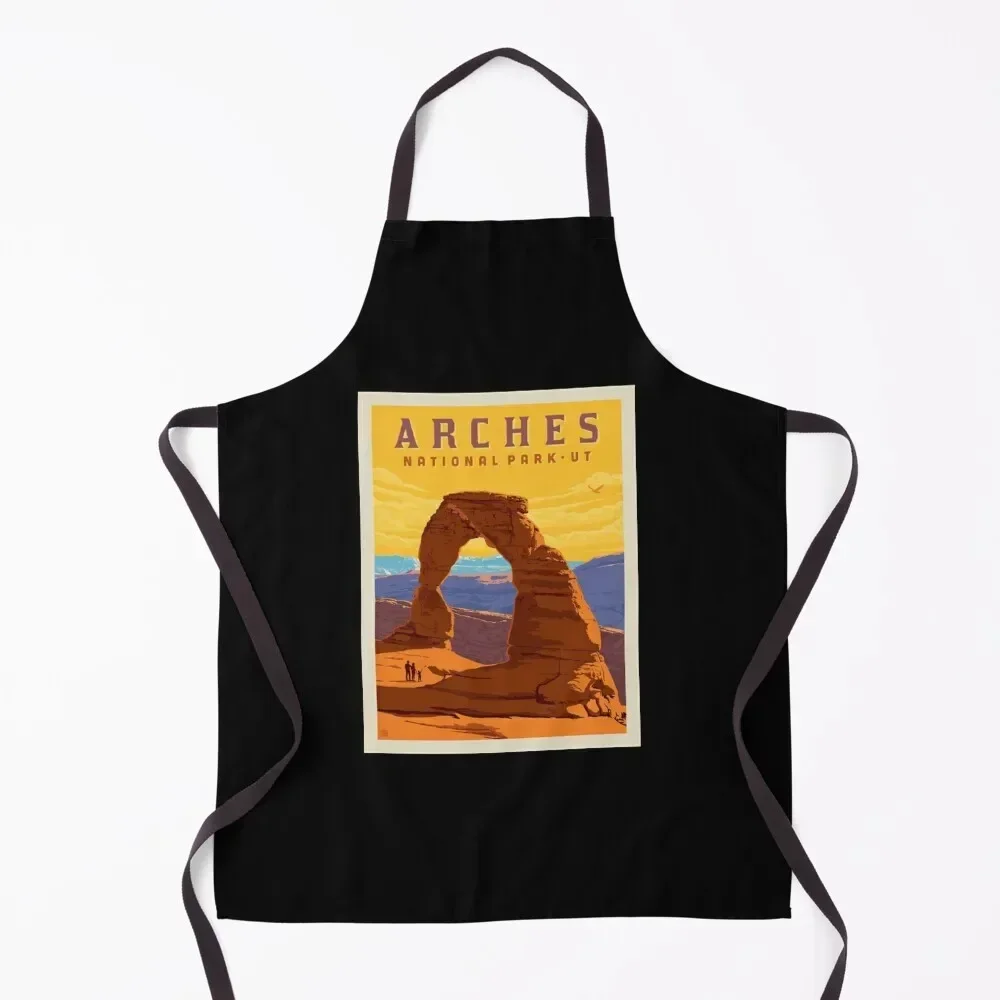 

Arches National Park Apron chefs Womens Dresses home women kitchen jacket woman Apron