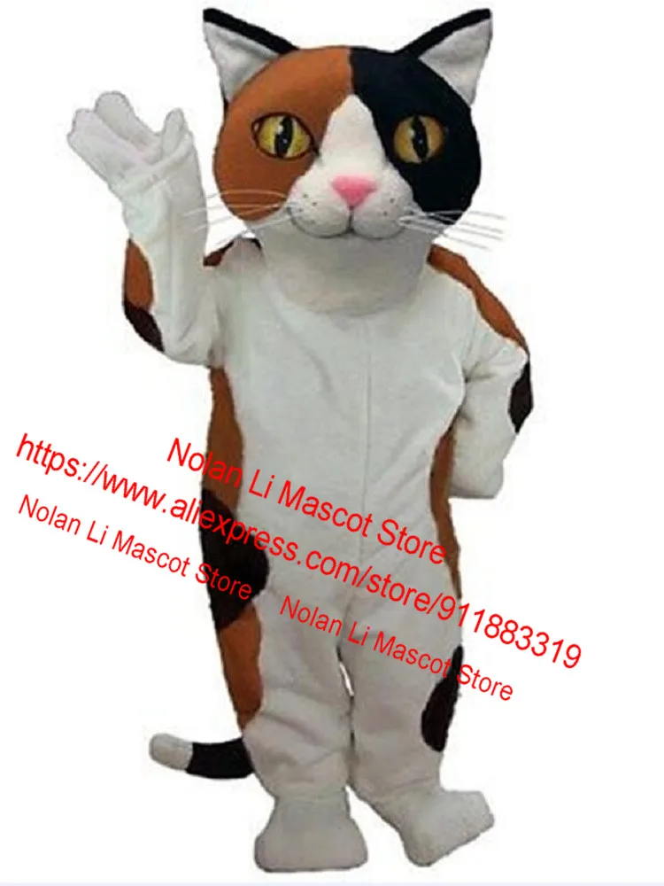 High Quality Cute Cat Mascot Costume Movie Props Cartoon Animation Role Play Birthday Party Advertising Game Adult Size 077