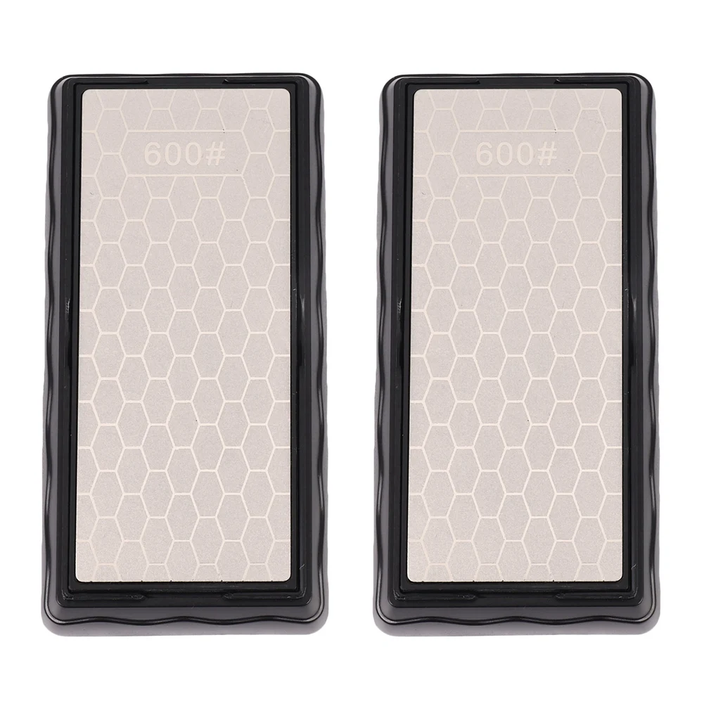 

BHTS-2X 600 1200 Double-Side Sharpener Diamond Whetstone Knife Sharpening Stone Kitchen Grit Chef Knife Grinding Tool