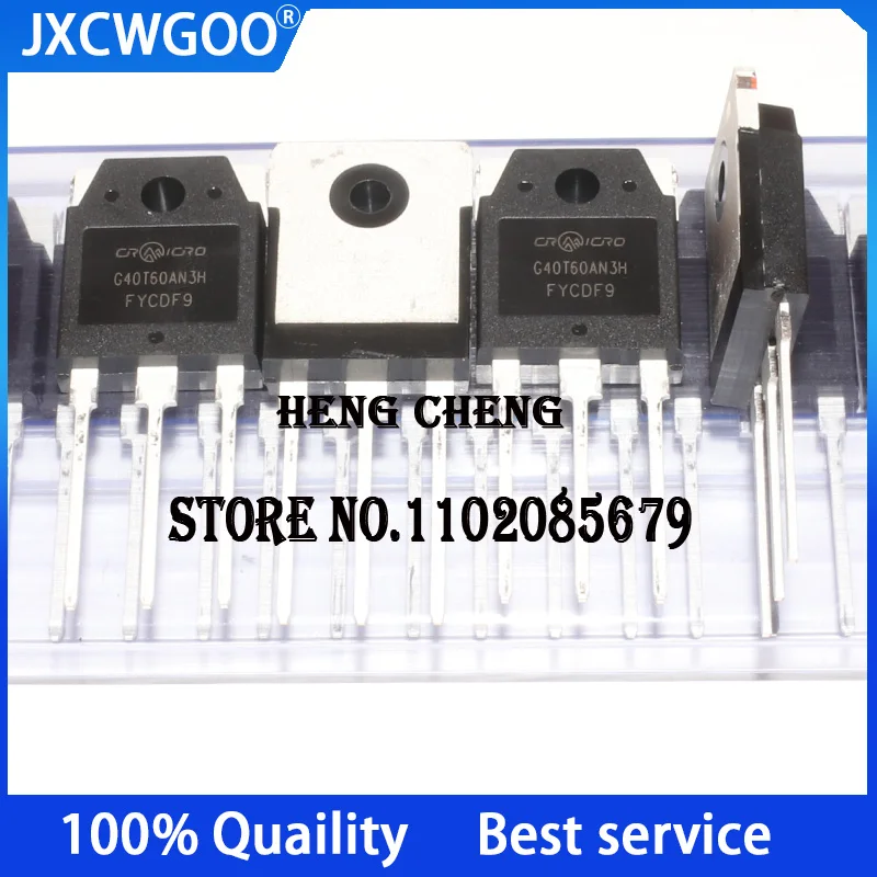 2024+ 5-10-50PCS 100% New Original CRG40T60AN3H G40T60AN3H TO-247 IGBT tube/module