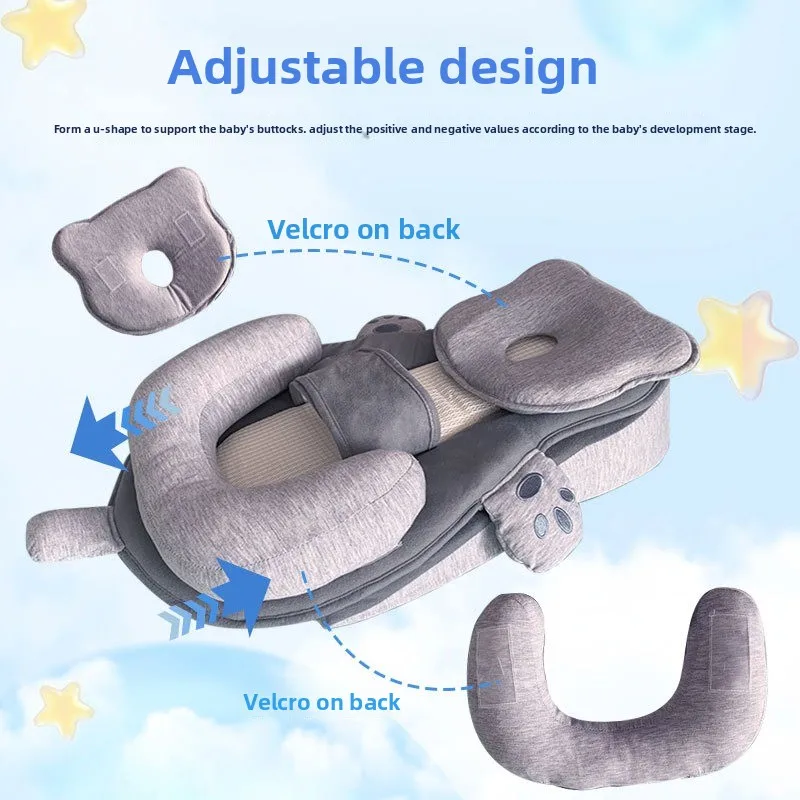 Anti Overflow Milk Choking Pillow Baby Feeding Pillow Lying Down and Feeding Baby Anti Spitting Milk Slope Pad Slope Pillow