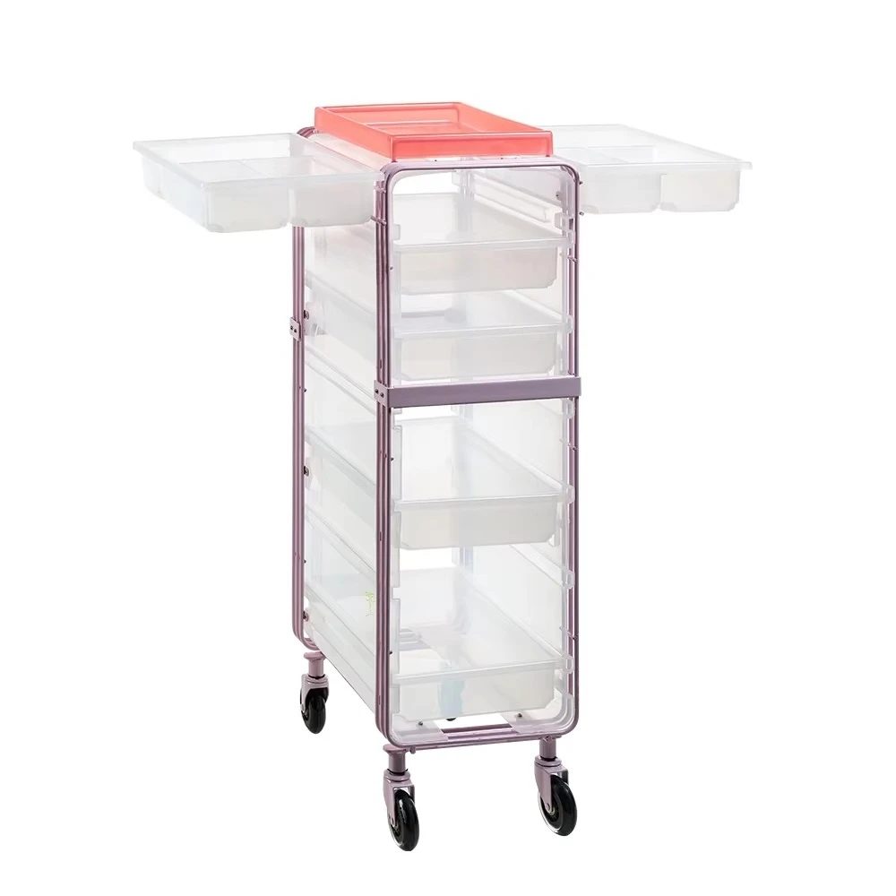 

Modern Style Hair Beauty SPA Salon Trolley with 6 Drawers