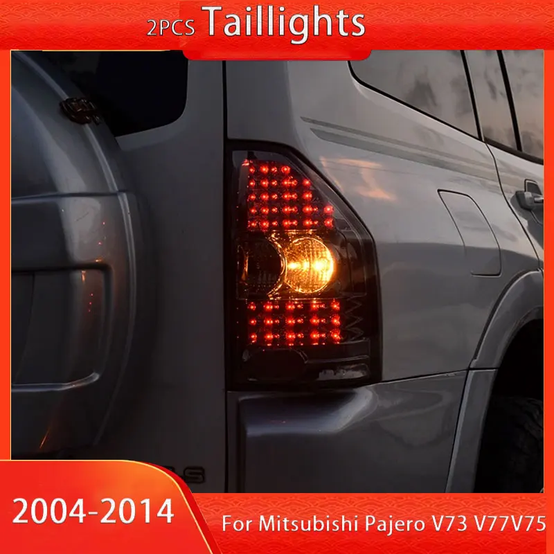 

LED Rear Taillight For Mitsubishi Pajero V73 LED Tail Light 2004-2014 V75 V77 V87 Rear Fog Brake Turn Signal Automotive Accessor