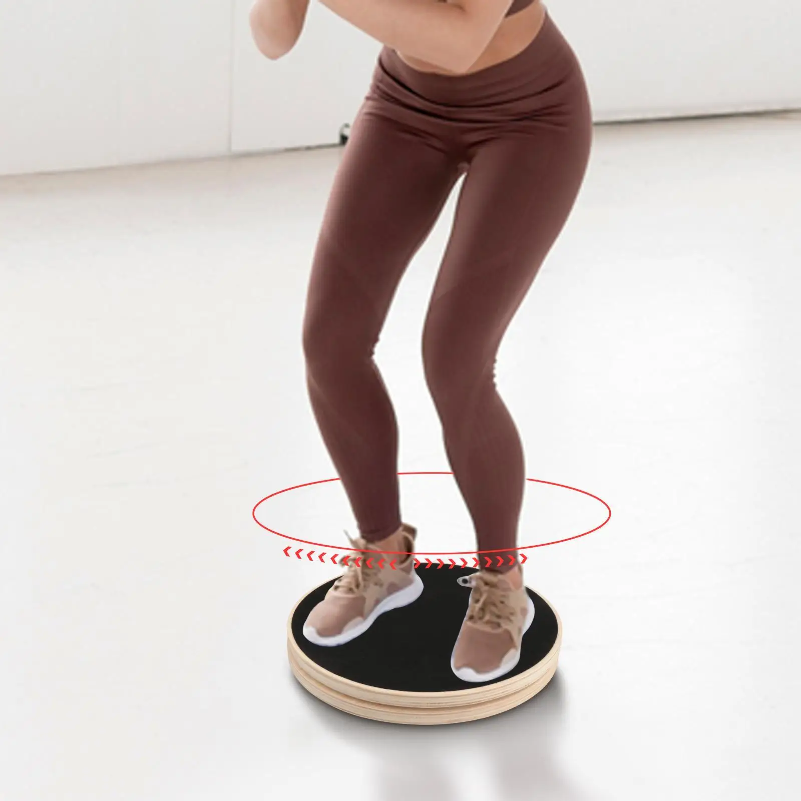 

Wooden Core Waist Twister Non Slip Balance Board Exercise Equipment for Home Fitness and Slimming
