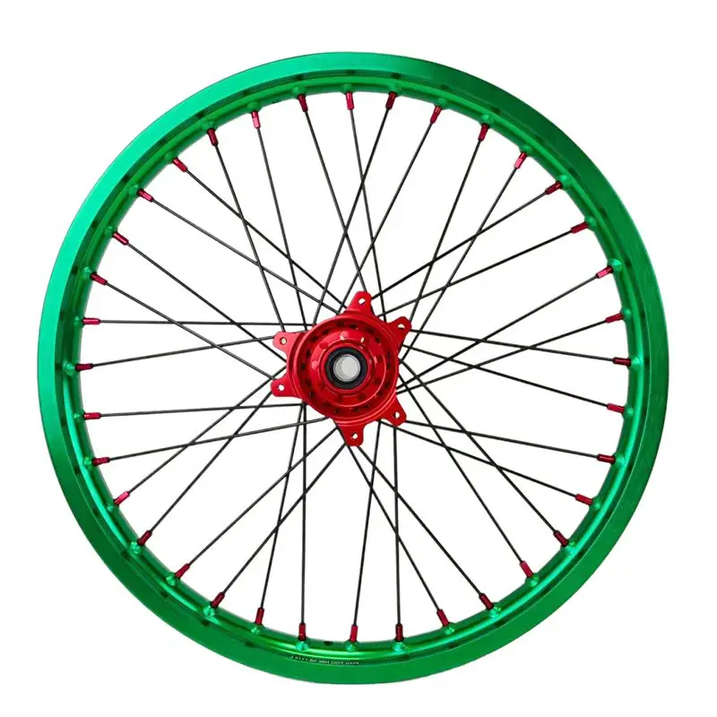 مجموعة عجلات Fit Sur Ron Ultra Bee 21*1.6 & 18*2.15 ذات لون مخصص عجلات الدراجة الترابية الكهربائية #5