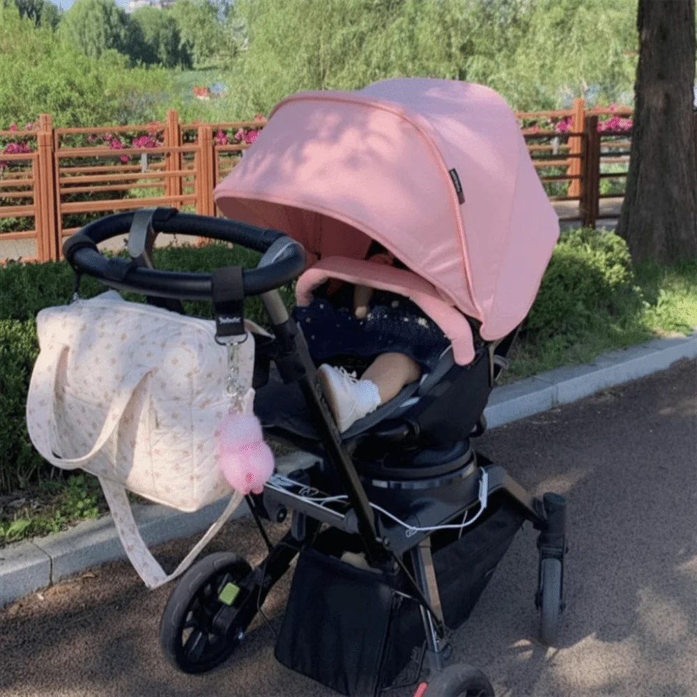 

Универсальная многофункциональная сумка для подгузников большой вместимости, сумка для мамы с цветочным принтом, сумка через плечо для ухода за ребенком