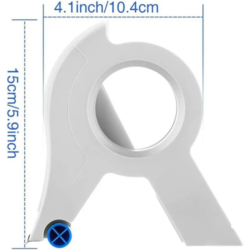 1pcs Painter's Tape Applicator Dispenser Machine Adhesive Tape with Tape Cutting Tool for Repair and Beautify Crack in Tile 2026