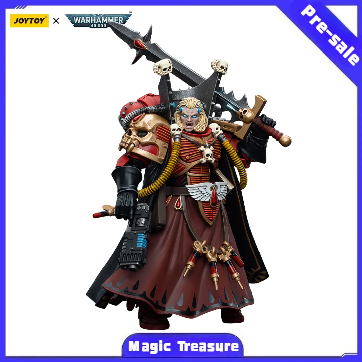 

【MT】Pre-sale JOYTOY Warhammer 40K Blood Angels Mephiston 1/18 Action Figure