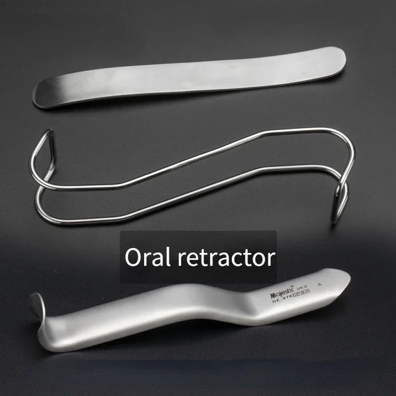 1 piece Implant Lip Hook Dental Retractor Dentist Tongue Depressor Orthodontic S Hook Oral Implant Care Orthodontic Tool