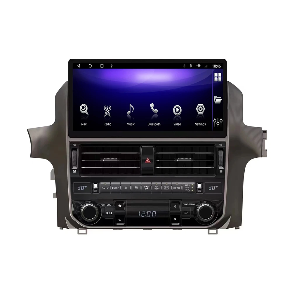 12.3 Inch Touchscreen Car Radio Display GPS DSP OBD2 LEXUS GX400 GX460 2010-2021 Auto Carplay Android Mirror Link 1 Year