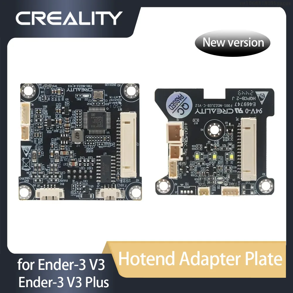 

Creality Original Hotend Adapter Plate_T9_GD32F303CBT6_1 for 2025 Ender-3 V3_Ender-3 V3 Plus_Ender-5 Max 3d Printer Parts