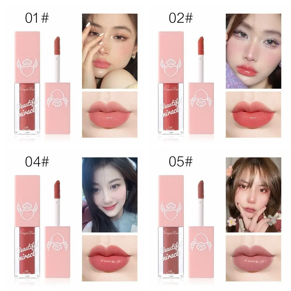 Waterdichte Spiegel Lipgloss Nieuwe Gladde Langdurige Lip Glazuur Non-Stick Cup Hydraterende Lip Tint