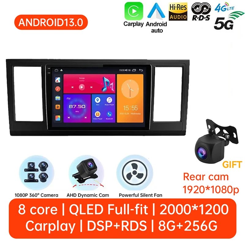 

For Volkswagen Caravelle 6 T6.1 T6 2015 - 2020 Android 13 Car Radio Multimedia Video Player Navigation Stereo GPS No 2Din 2 Din