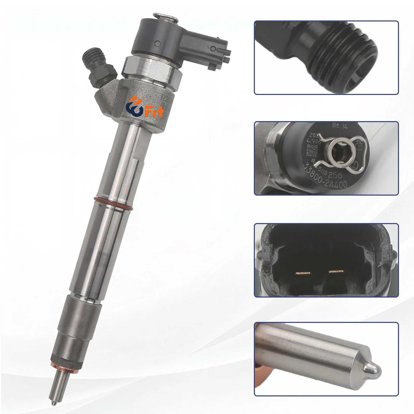 0445110241 0445110256 338002A400 Diesel Fuel Injector Nozzle Common Rail For Hyundai i30 Accent KIA Ceed Rio 1.5 1.6 CRDi