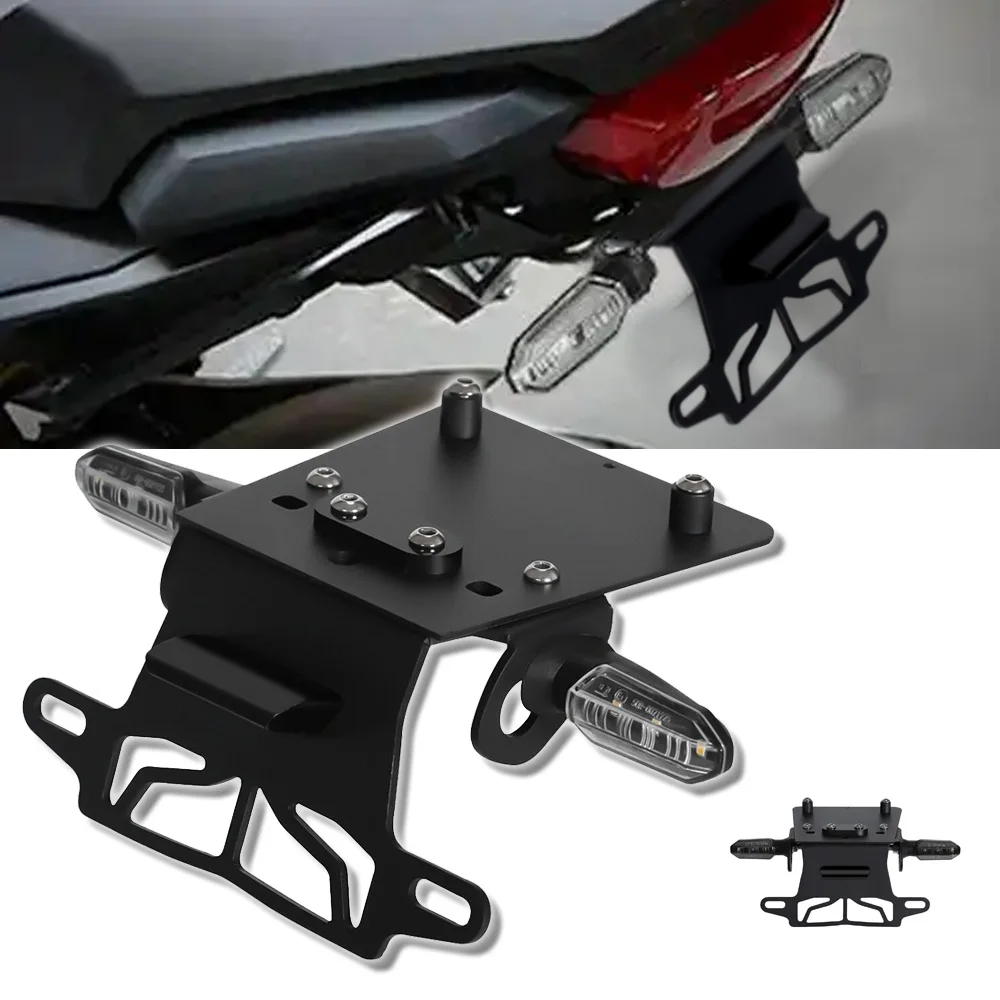 

Короткий стильный держатель номерного знака мотоцикла, заднее крыло, хвост, аккуратный светодиодный указатель поворота для HONDA GROM 125 MSX125 2021 2022 2023-2025