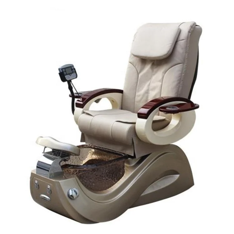 

Siman Factory wholesale luxury salon beauty shop foot massage chair with massage audio black orange 110/220V pedicure chair