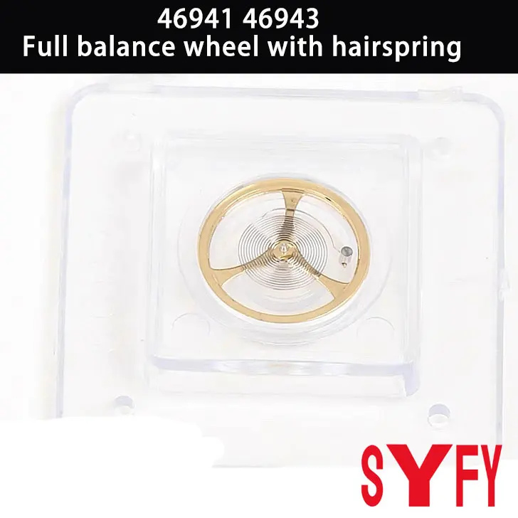 

46941 46943 Full Swing Balance Wheel with Balance Spring Double Lion Accessories Movement Repair Parts