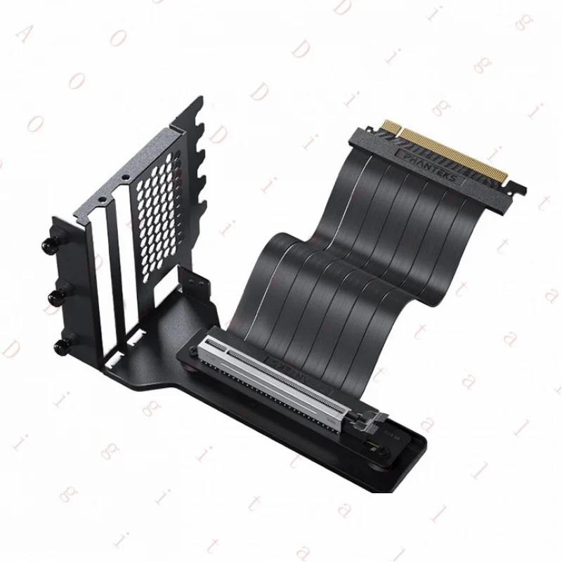 WW phanteks Wind Chaser PCIE5.0 lossless 7-slot chassis with adjustable graphics card vertical mounting bracket accessories