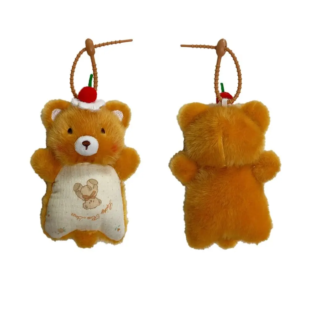 Kawaii Plush Animal Doll Pandent Decompression Multi-functional Mouse Wrist Pad Bag Charm