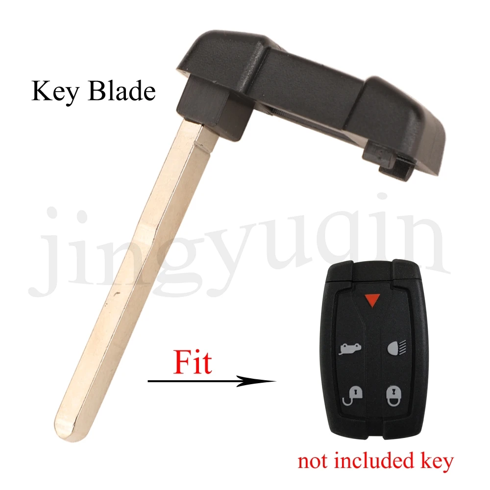 jingyuqin Remote Car Key Blade Uncut remote Car Key Blade For Smart Card Small Key land rover Freelander 2 emergency