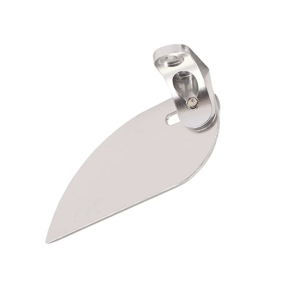 A7THK-4X Rc Model Boat Turn Fins Adjustable Aluminum Water Knife For Feilun Ft012 Refit