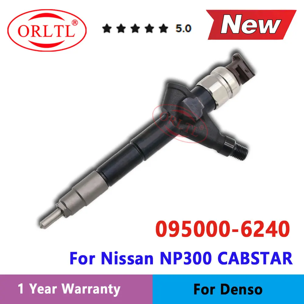 Nuevo Inyector Diesel 095000-6240 095000-6241 095000-6243 OEM 16600-MB40A 16600-MB40 #   16600-VM00A Para Nissan NP300 CABSTAR