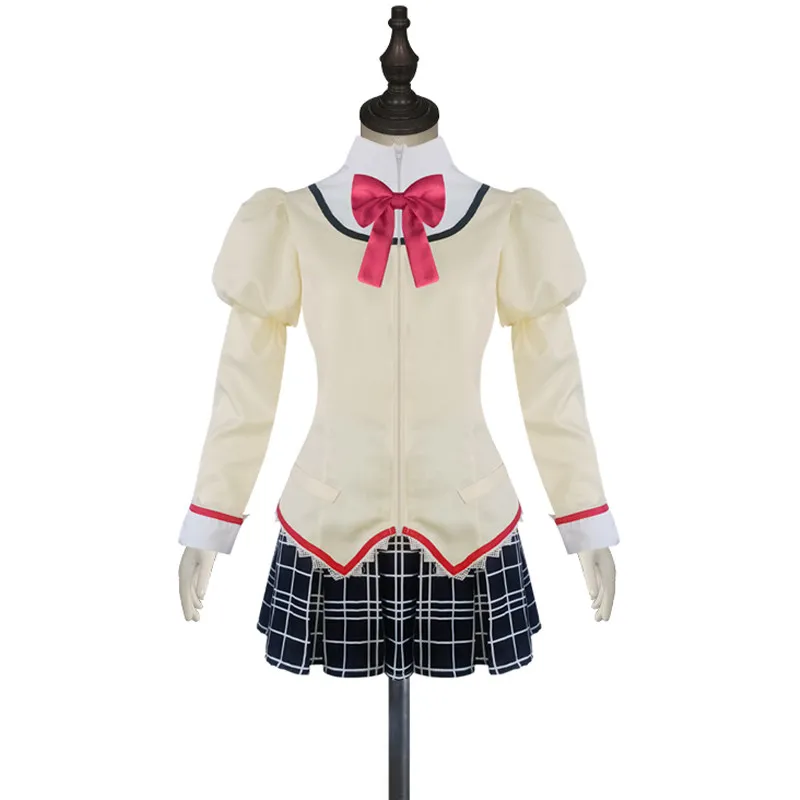 Puella Magi Madoka Magica Cosplay Costume Madoka Homura Sayaka Mami Kyoko Anime Outfit for Halloween Christmas Party