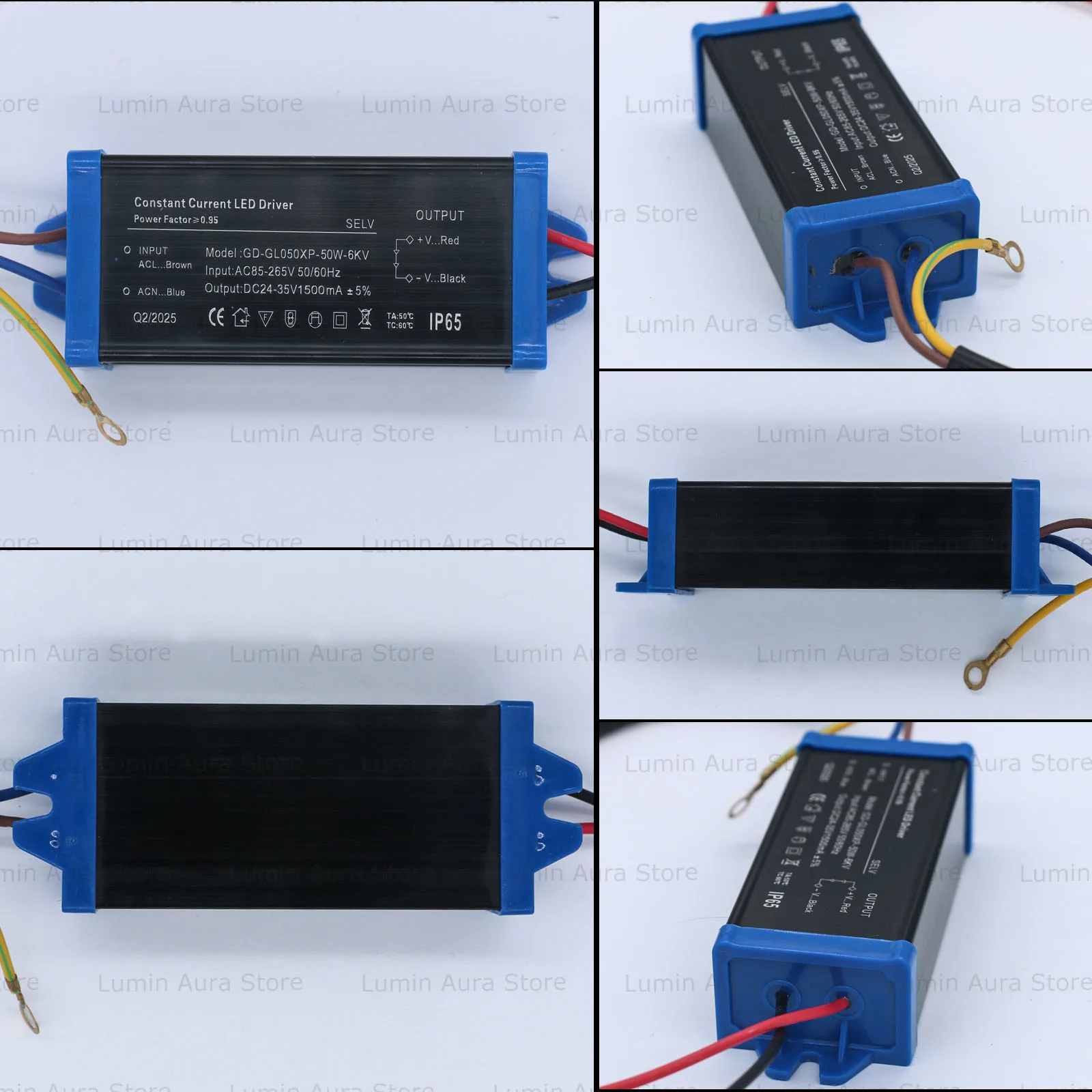Image 6: 50W étanche IP65 1500mA DC24-35V LED Stable courant Constant alimentation pilote SELV projecteurs LED transformateur d'éclairage