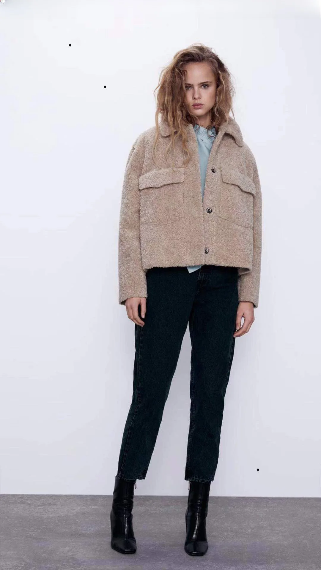 

Женское осенне-зимнее пальто Jaet для поездок на работу, теплое функциональное длинное пальто Sve, прямой крой, небрендовая этикетка Jaet