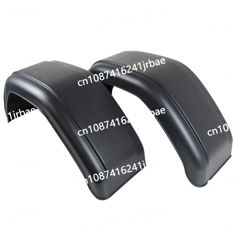 

2PCS Trailer Plastic Mudguard Fender Cover for single Wheels 14"~15" RV Parts Camper Caravan Accessories