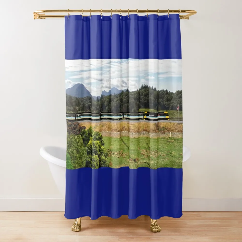 

Scot Rail CLASS 47 LOCOMOTIVE Shower Curtain Waterproof Shower For Bathroom Shower Bathroom Box Curtain