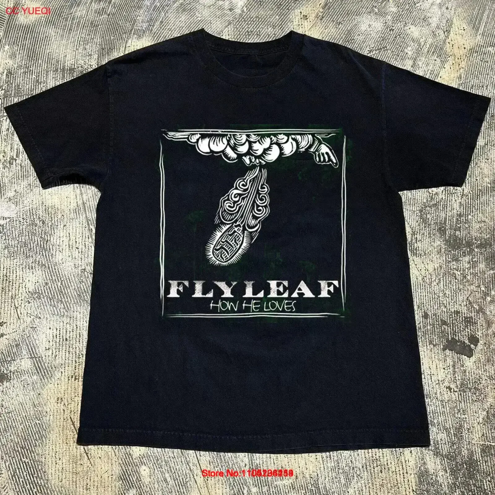 Flyleaf Band How He Loves T Shirt Full Size S 5XL vintage Washed Soft designer clothes Stylish Stretched streetwear vintage