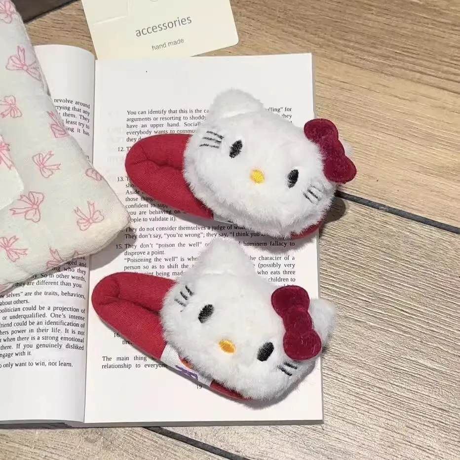 

New cartoon Sanrio Hello Kitty hair clips hair rope kawaii high elastic hair rope children's headdress hair accessories gift