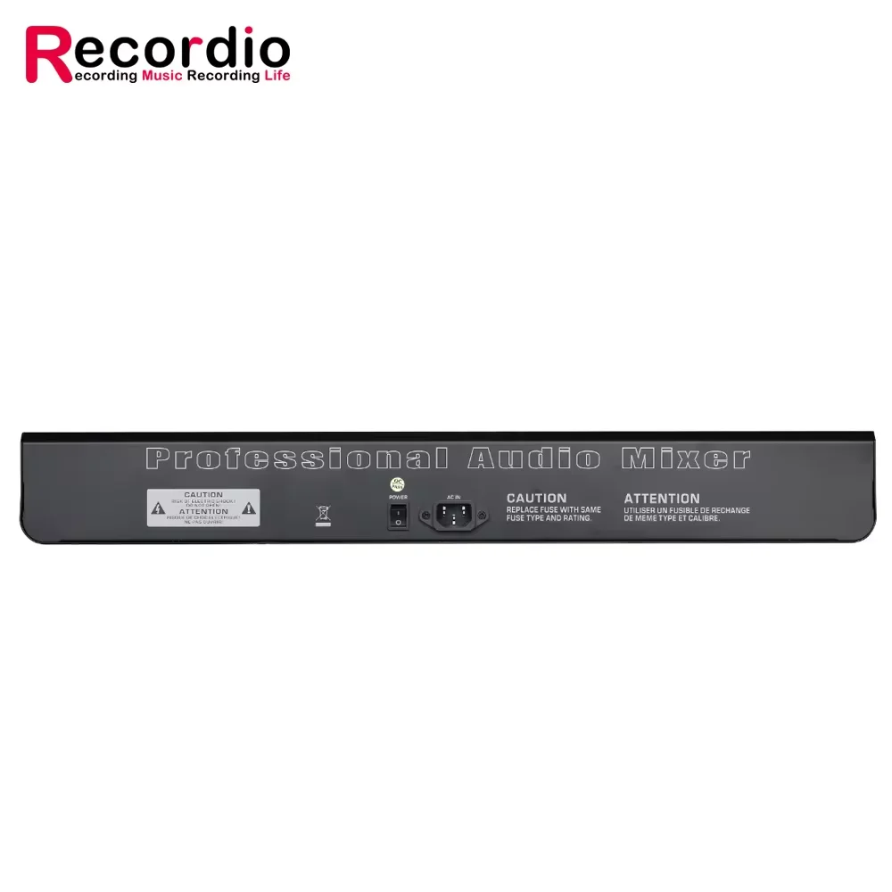 GAX-GL16 16-Kanal-Mixer, USB-Bühne, Karaoke, Konferenz, Hochzeit, Effektprozessor, Mischpult mit 48 V Phantomspeisung für DJ