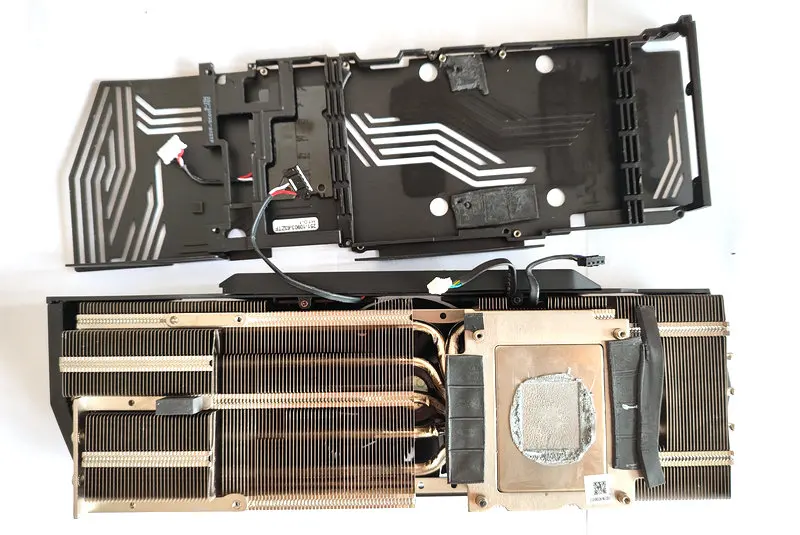 Original Radiator Cooler for ZOTAC RTX3090 RTX3080 Video Card with Backplate