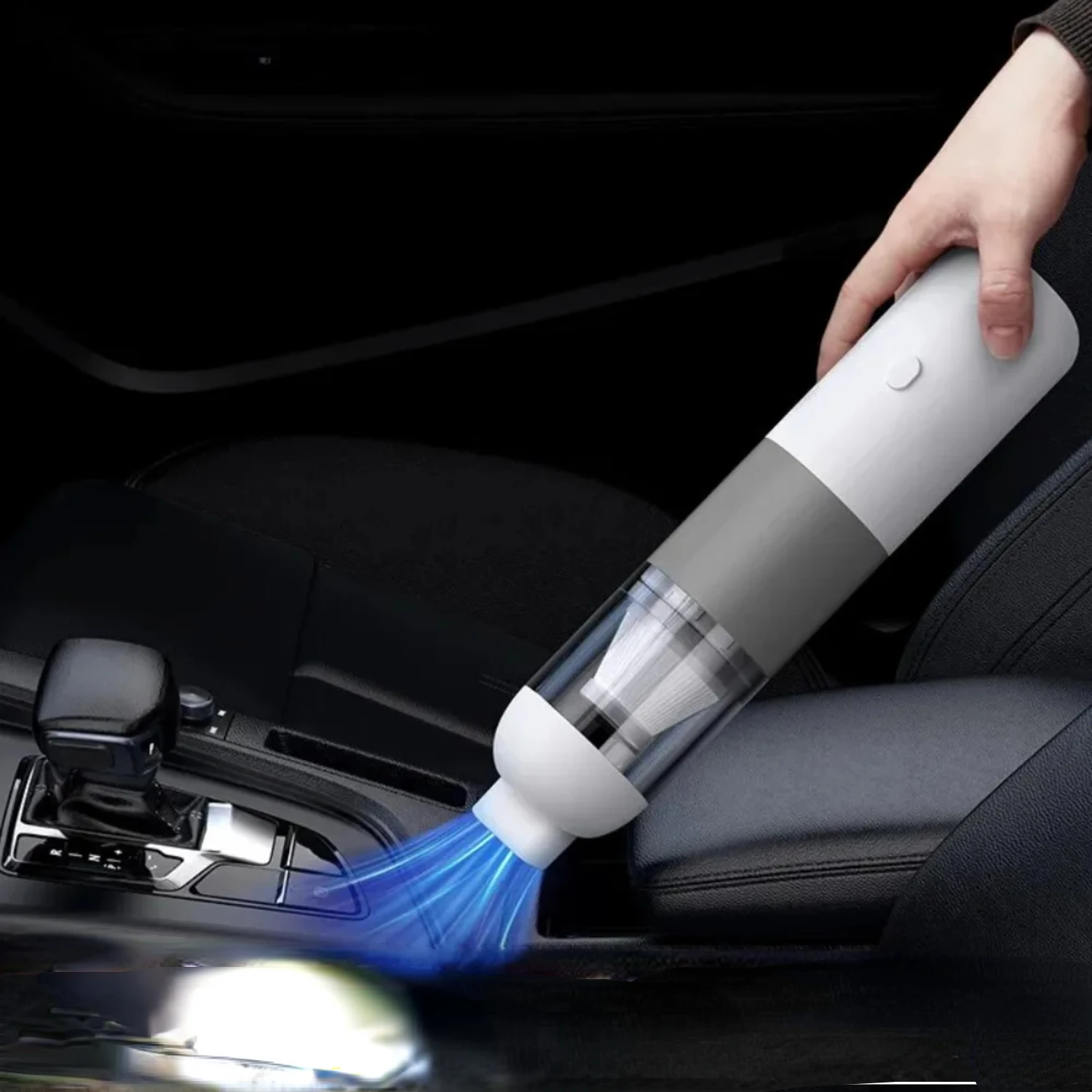 Rechargeable Handheld Car Vacuum Cleaner Dual Purpose Wireless Dust Catcher