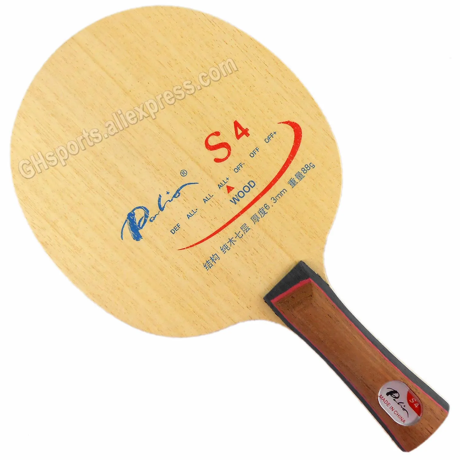 

Ракетка для настольного тенниса Palio S4 S 4 S-4 ALL+ S4