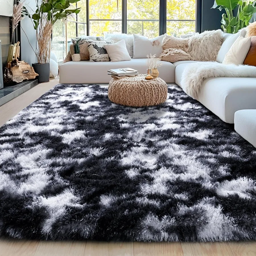 

Ultra Soft Rugs for Living Room Bedroom 5x7 Area Rugs for Living Room Modern Shaggy Carpets Fuzzy Rug for Boys Girls Dorm Nurse
