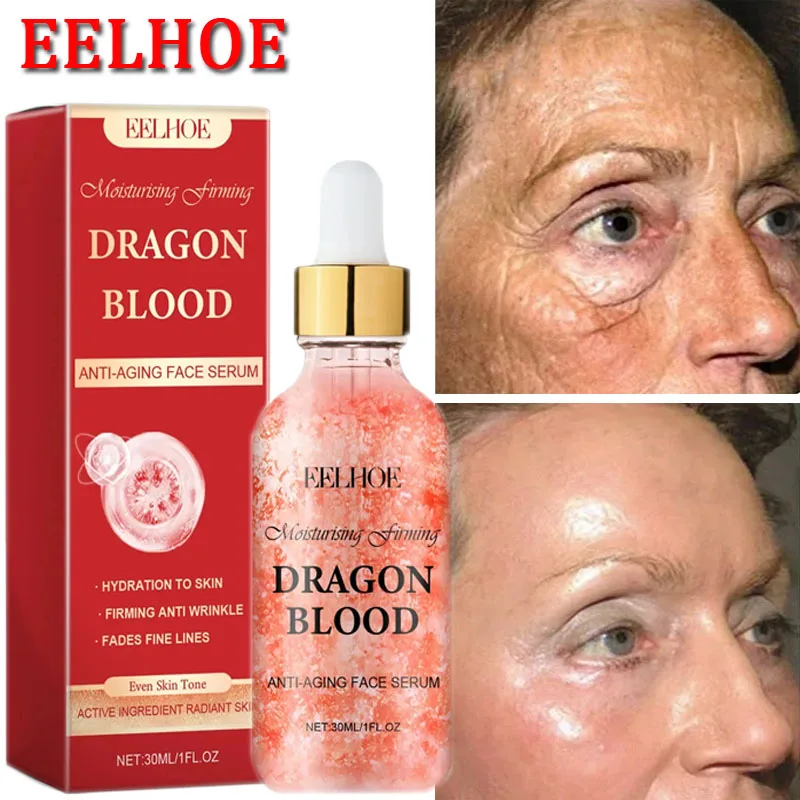 

Dragon Blood Wrinkle Remover Serum Firming Lifting Whitening Brighten Moisturizing Placenta Royal Essence Skin Care Cosmetics