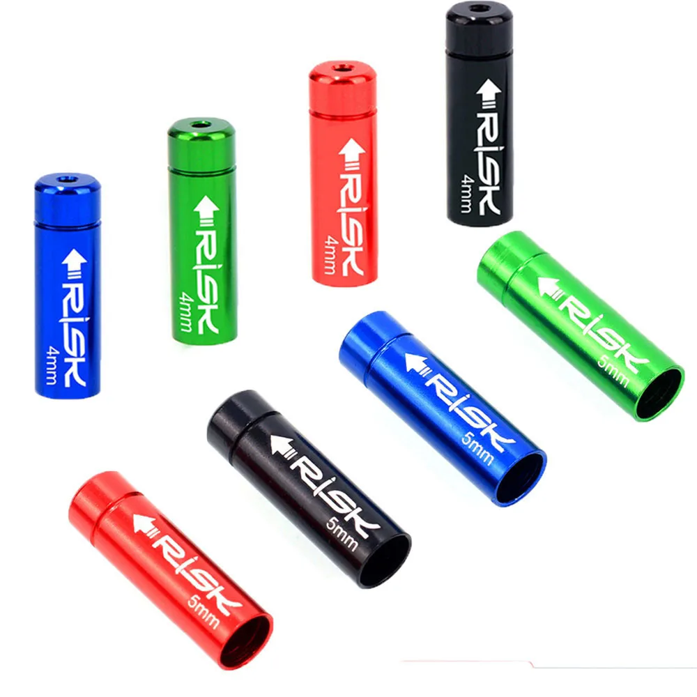 

Ferrules 4mm/5mm End Cap Housing Aluminum Alloy Dust Cover Brake Cap Line Pipe Cap Inner Core Cap Shift Cap Shift Line Pipe Cap