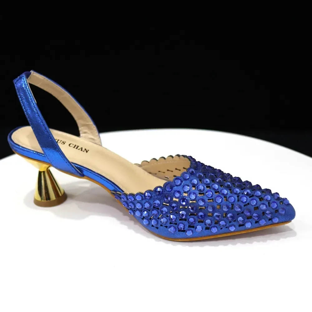 Shiny Gold Rhinestone Shoe & Bucket Bag Set | Pointed Crystal Heels, Womens Lux Wedding Eve Bridal Formal Prom Match Purse Kits