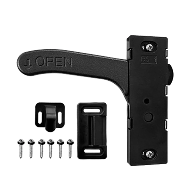 

Q39F Easy to Install Door Lock Set Handle Lock Kits Metal for Trailers & Campervans