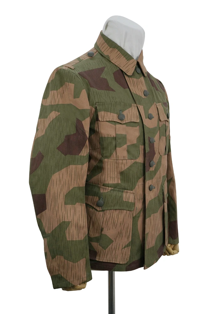 GUCA-014 WWII เยอรมัน Heer Splinter 42 Revered สี Camo M41 Field Tunic