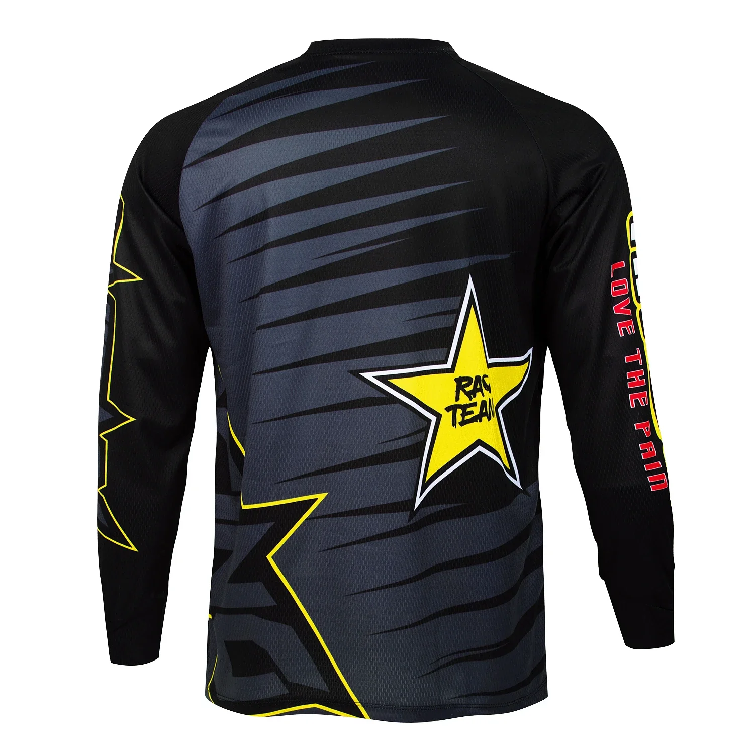Profi-Motocross-Shirt mit langen Ärmeln, Mountainbike-Downhill-Trikot, Cross-Country-Fahrrad-Rennshirt, schnelltrocknendes Mountainbike-T-Shirt – Detail 13