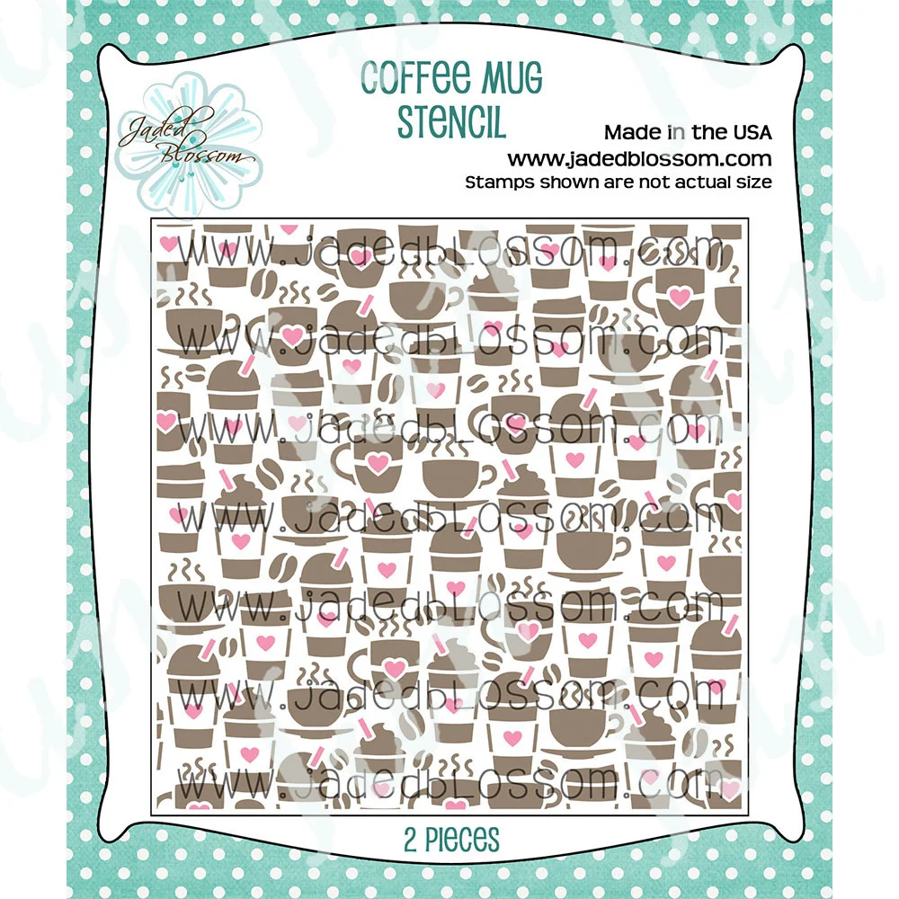 Coffee Shop Add Ons Gnomie Frame Metal Cutting Dies Christmas Lights Stencils Scrapbooking Clear Stamps Supplies Template