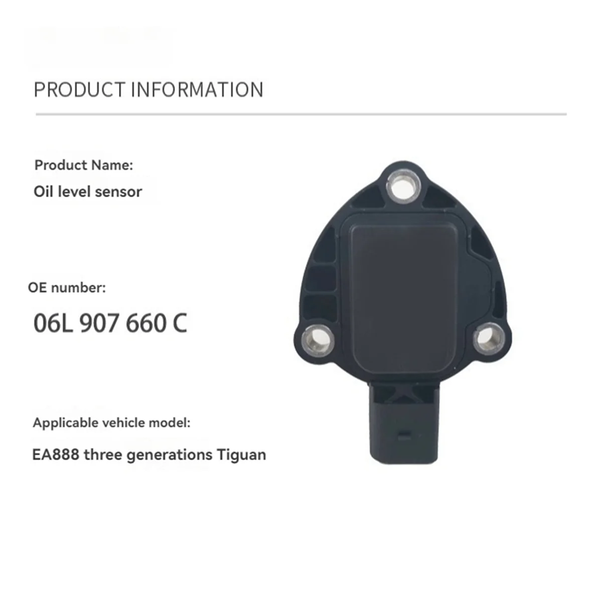 06L907660C Car Engine Oil Level Sensor for EA888 GOLF MK7 B8 A4 A6 A7 A8 Q3 Q5 03F907660E