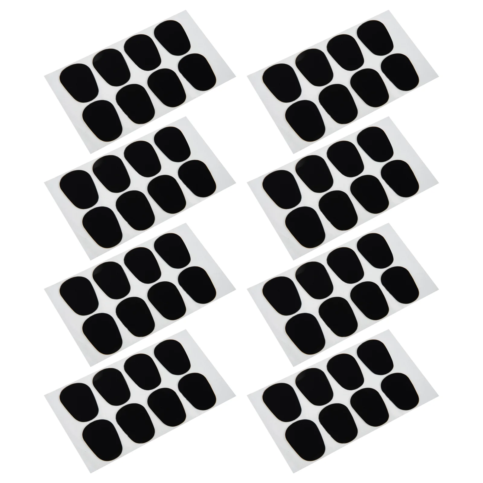 64 Pcs Saxophone Tooth Pad Alto Mouthpiece Instrument Pads Patches Clarinet Cushions