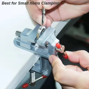 Mini Aluminium Bench Vise, DIY Tools, Visual Table, Small Plan Nose Pillow, Fixed Tool 10 Main Sales pliers - №5